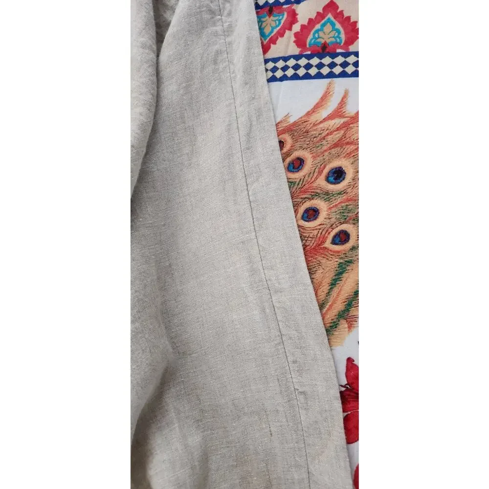 Hotel Collection Linen Beige Full Queen Duvet